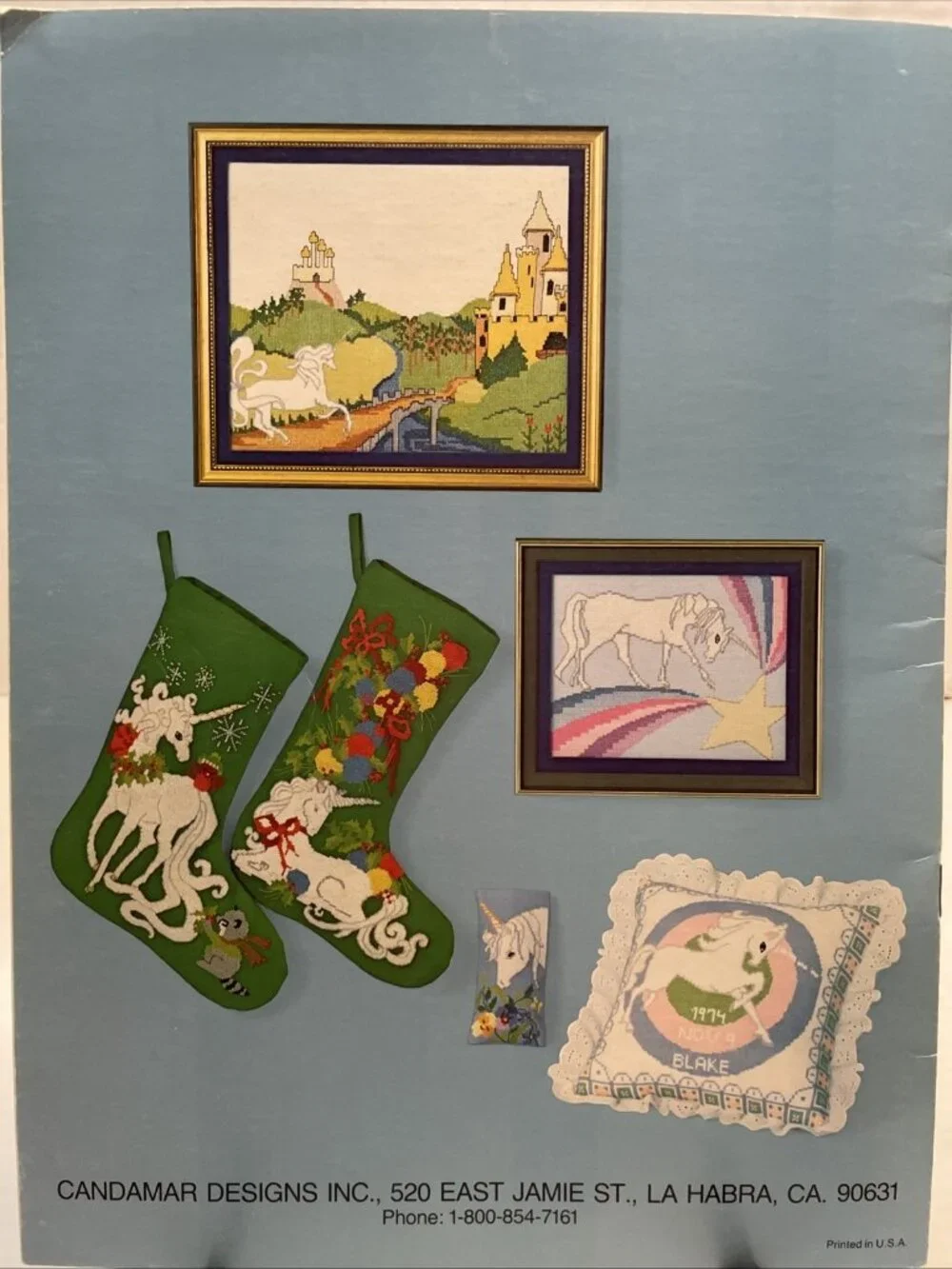 Unicorn Collection by Something Special Counted Cross Stitch & Needlepoint - EUC